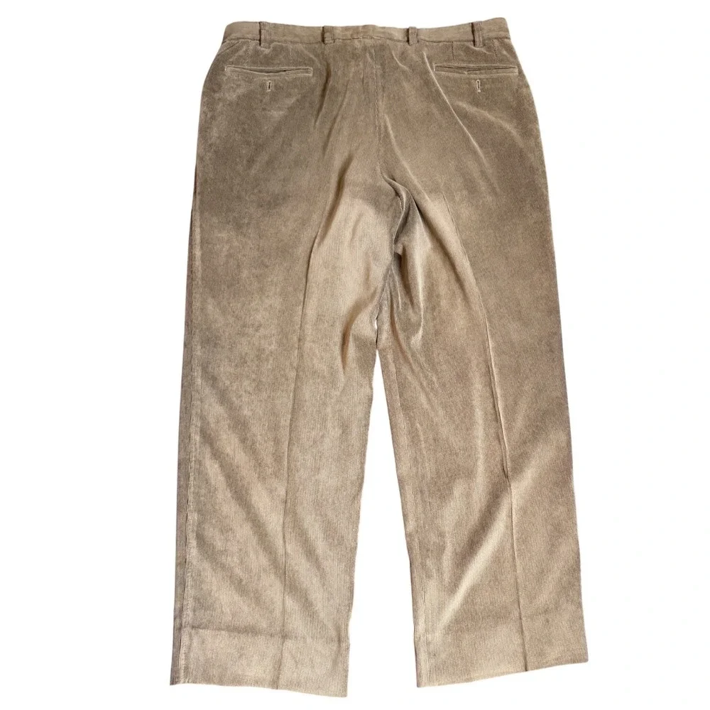Hiltl German Engineering Corduroy Trousers Tan Brown Men 36/38 Regular Fit 38x28